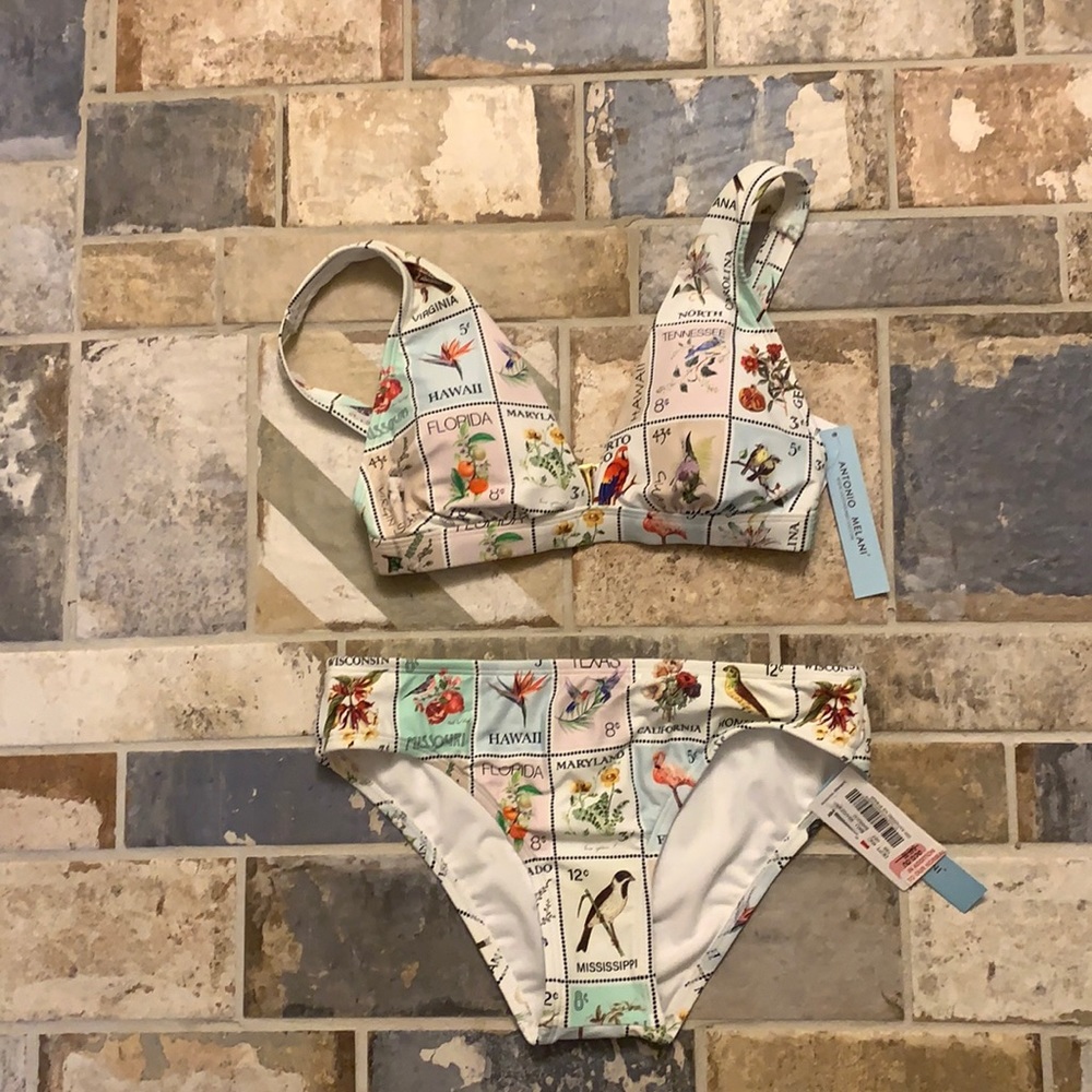 Antonio Melani bathing suit size s top xs bottom